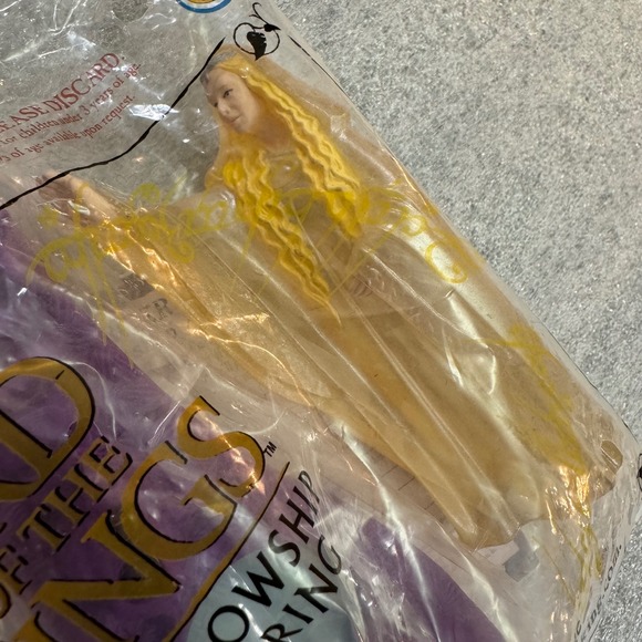 Lord of the Rings LOTR 4 Burger King Toys 2001 NIP Frodo Gimli Boromir Galadriel - Picture 10 of 14